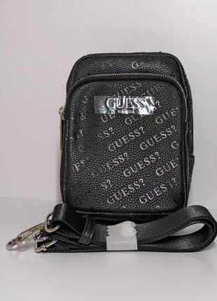 Сумка через плече guess "ezra logo crossbody