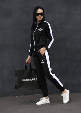 Костюм puma с лампасами мужской