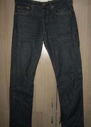 Джинсы levis 501 размер w 32 l 32 пояс 85 см