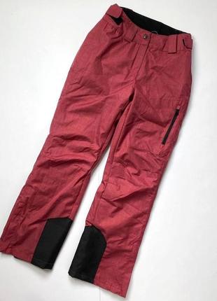 Мембранні crivit жіночі лижні термо штани зима s/m4 фото