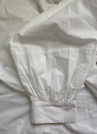 Нова великий розмір біла бавовняна сорочка блуза  pieces 56-60 (54) данія5 фото