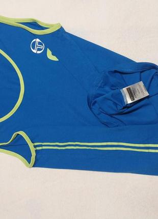 Качественная стильная брендовая майка sergio tacchini 100% cotton3 фото