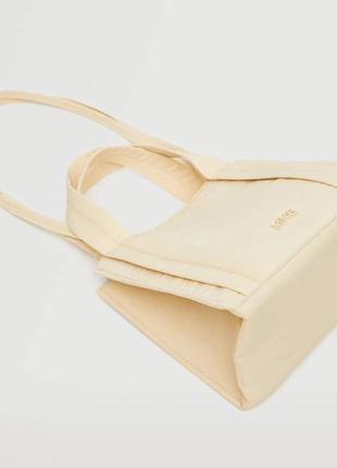 Сумка, сумка нейлон из ткани, сумка шоппер, шоппер mango3 фото