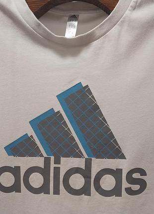 Качественная стильная брендовая футболка adidas 100% cotton
