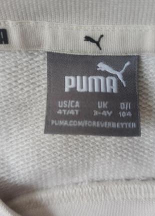 Детский свитшот Puma пригоден3 фото