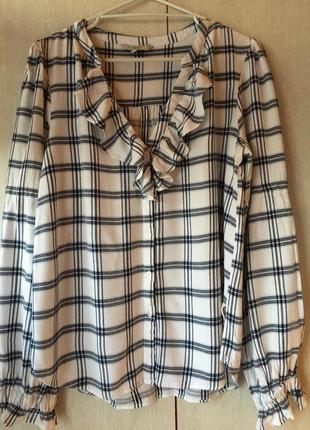 Блуза х/б в клітку
