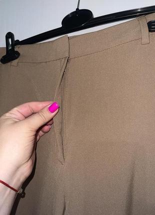 Шикарні брюки колір кемел m&s р 18 /462 фото