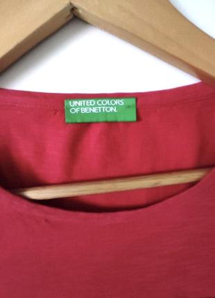 Benetton базова футболка zara cos mango hilfiger arket gant стиль2 фото