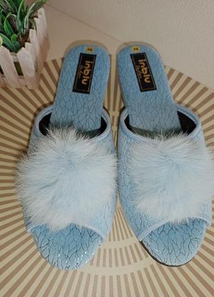 Жіночі кімнатні гарні капцітапочки-шлепаньці.inblu.україно-італійське вир-во.