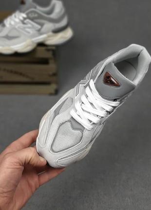 Круті кросівки new balance 9060 black grey замшевые демисезонные кроссовки нью беланс...