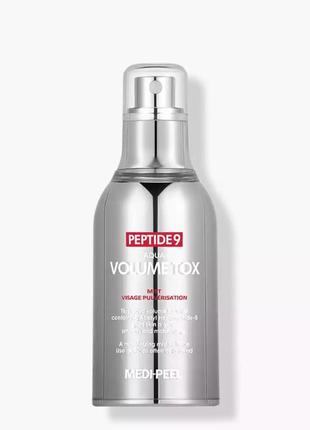 Зволожувальний міст для обличчя з ліфтинг-ефектом medi-peel peptide 9 aqua volume tox mist 50 мл5 фото