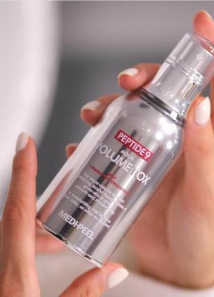 Зволожувальний міст для обличчя з ліфтинг-ефектом medi-peel peptide 9 aqua volume tox mist 50 мл4 фото