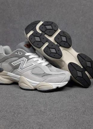 Круті кросівки new balance 9060 black grey замшевые демисезонные кроссовки нью беланс...
