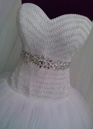 Свадебное платье "диамант-2"4 фото