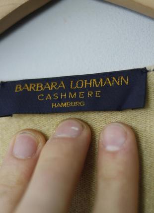 Кашемировый кардиган barbara lohmann cashmere 100% кашемир желтый горчичный l xl brunello cuccinelli zara5 фото