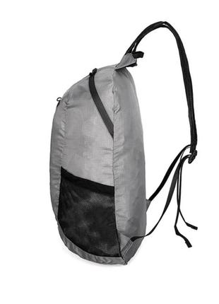 Складний карманний спортивний водонепроникний рюкзак бірюзовий  колір 41*24*16 см4 фото
