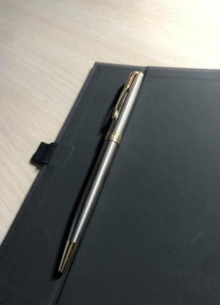 Ручка кулькова parker slim stainless steel