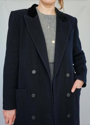 Кашемірове пальто 🖤 вінтаж6 фото