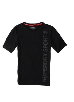 Спортивна футболка з короткими рукавами для бігу superdry gym sport running top short sleeve m5 фото