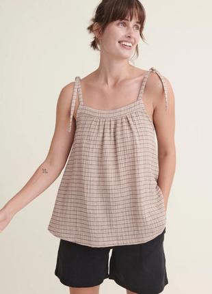 Топ из органического хлопка basic apparel uno tank top, s/m