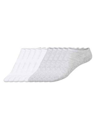 Носки короткие женские 10 пар esmara размер 39-42.цена за упаковку.1 фото
