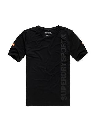 Спортивна футболка з короткими рукавами для бігу superdry gym sport running top short sleeve m1 фото