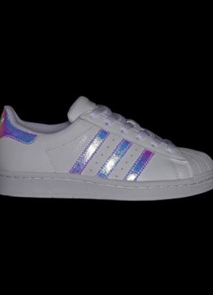 Кожаные кроссовки adidas superstar 37 размер2 фото