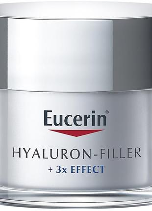 Омолаживающий дневной крем eucerin hyaluron-filler spf 15 для сухой кожи2 фото