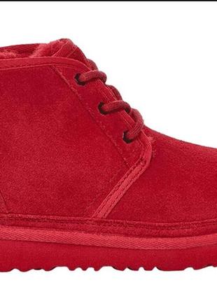 Теплі жіночі черевики уггі ugg australia neumel boot samba red8 фото