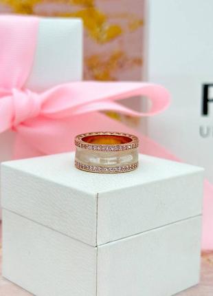 Серебряное кольцо pandora rose