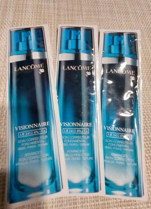 Антивозрастной корректор-уход для лица lancome visionnaire advanced skin corrector 2 ml. тестер.2 фото