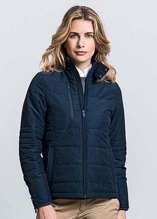 Теплая демисезонная термо куртка водоотталкивающий ветрозащитная russell cross padded jacket j430f