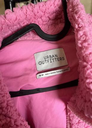 Плюшевая куртка курточка  urban outfitters р.m3 фото