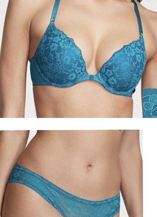 Комплект жіночої білизни victoria’s secret push up bra 75b