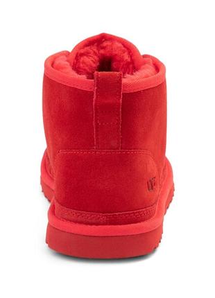 Теплі жіночі черевики уггі ugg australia neumel boot samba red10 фото