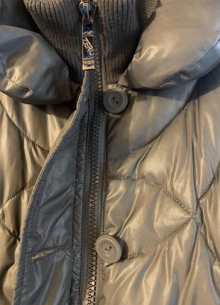 Пуховое пальто німецького бренду zero без капюшона.2 фото
