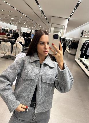 Жакет букле zara