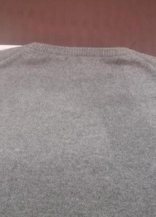 Шикарный свитер зs 100% шерсти. marks and spencer. англия6 фото