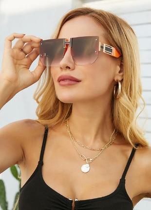 Модные солнцезащитные очки 2023 с защитой от ультрафиолета для женщин