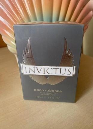 Paco rabanne invictus 100 мл духи мужественный, мужской парфюм, парфюмерия2 фото