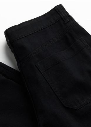 Брюки карго h&amp;m с карманами джинсы палаццо3 фото