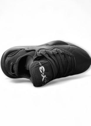 Кроссовки adidas y-3 kaiwa черные7 фото