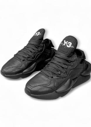 Кроссовки adidas y-3 kaiwa черные2 фото