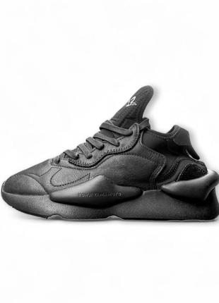 Кроссовки adidas y-3 kaiwa черные3 фото