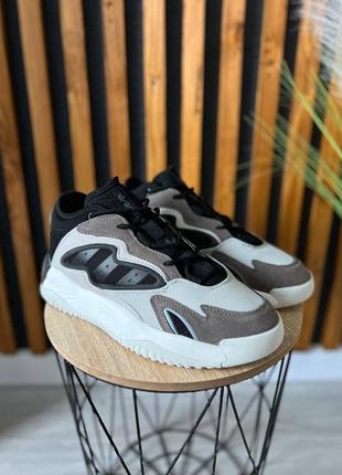 Кросівки чоловічі adidas streetball 2 beige gray black