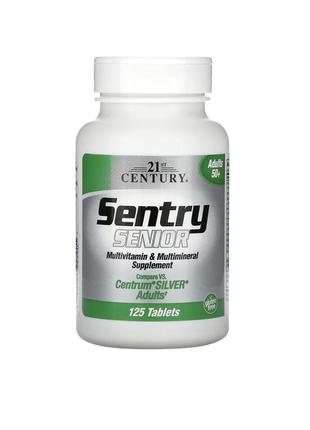 Sentry senior- мультивитамины для взрослых 50+, 125 табл