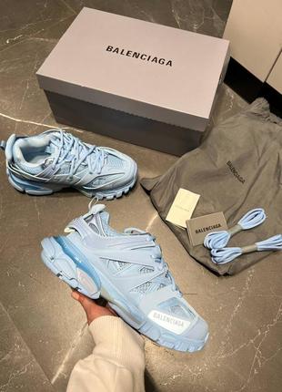 Кроссовки balenciaga track blue