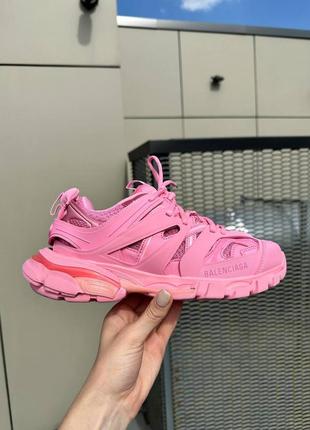 Кроссовки balenciaga track pink