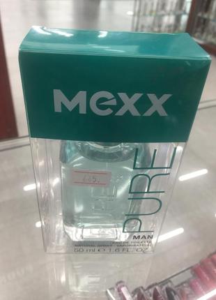 Туалетна вода mexx pure for him 50 мл1 фото