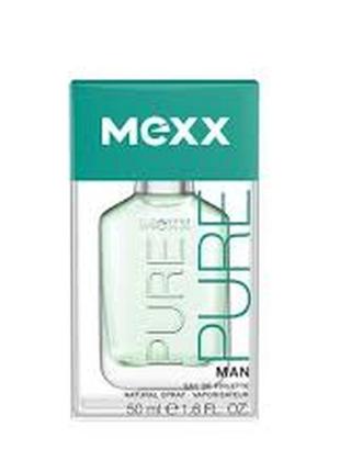 Туалетна вода mexx pure for him 50 мл4 фото